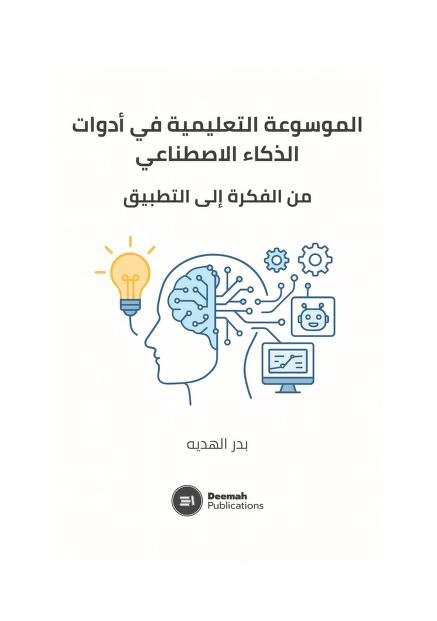 كتاب الموسوعة التعليمية في أدوات الذكاء الاصطناعي من الفكرة إلى التطبيق
